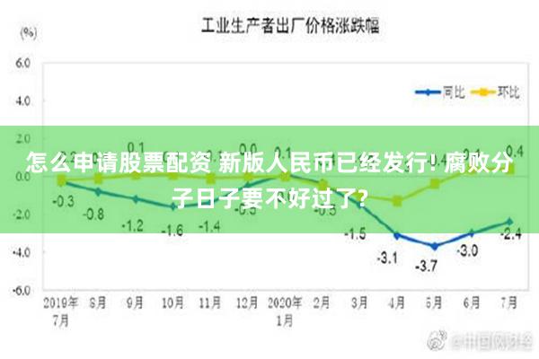 怎么申请股票配资 新版人民币已经发行! 腐败分子日子要不好过了?